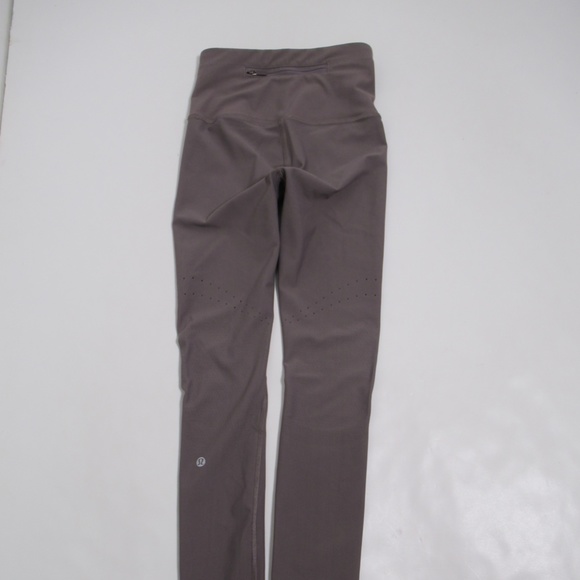 Lululemon Zoned In Tight *27" Lunar Rock Size 4 Breathable Tight Senseknit - Picture 7 of 12